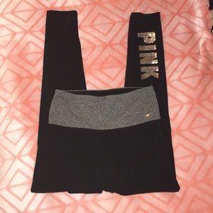 PINK Size Medium Yoga Pants